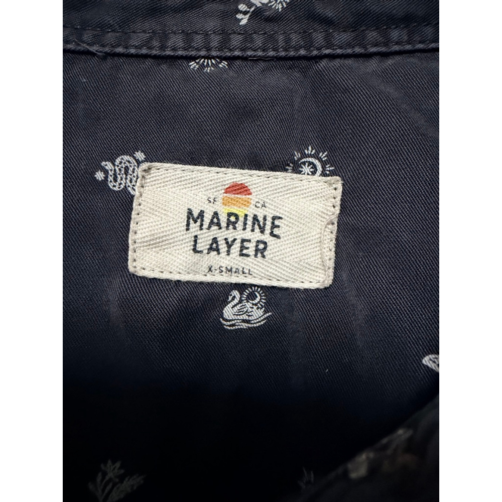 Marine Layer Dana Short Sleeve Shirt - Picture 6 of 8